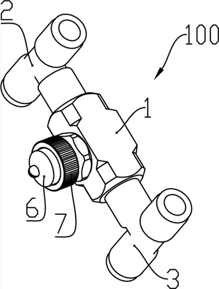 Water-air mixing and atomizing assembly