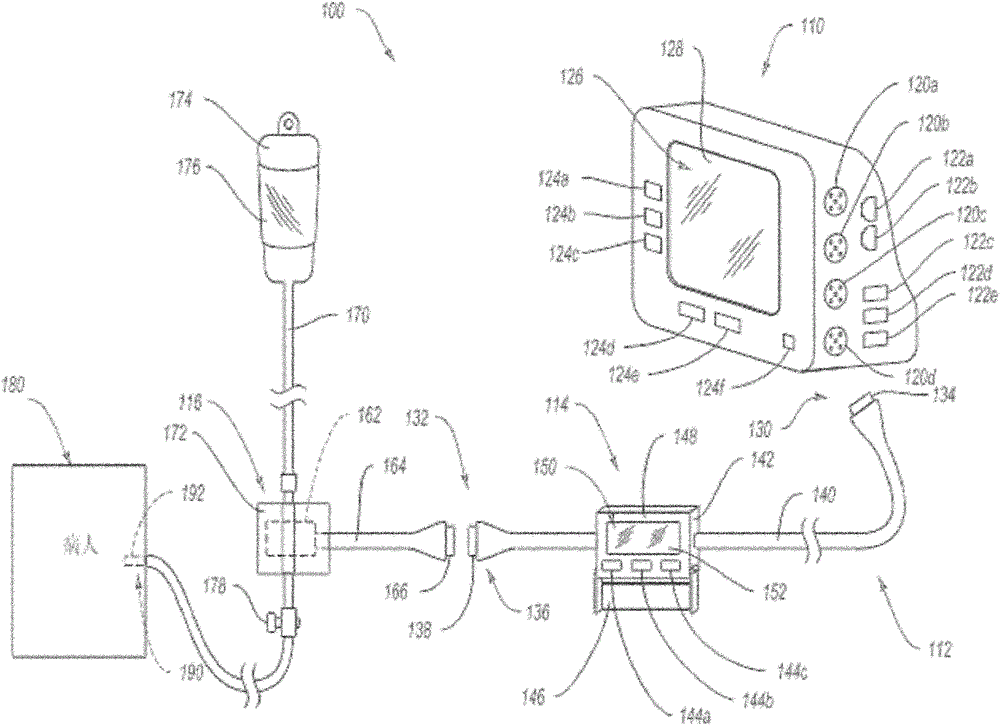 Patient monitoring system and its information transmission system and method