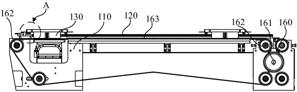 Cyclic conveying device