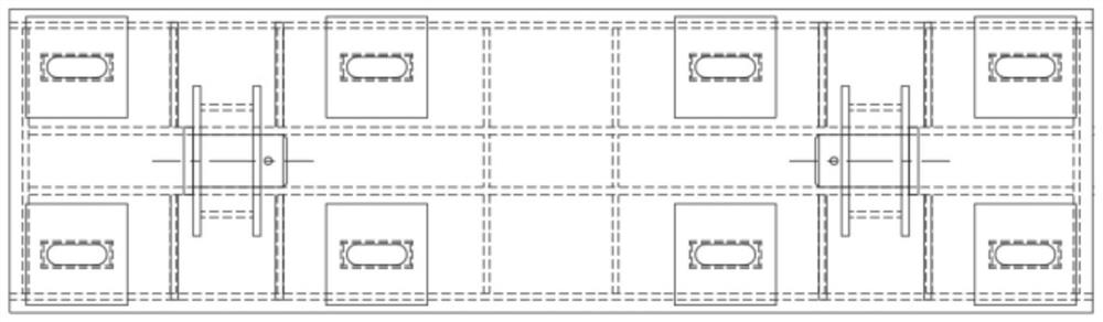 Method for processing, manufacturing and constructing prefabricated small box girder hanging bracket