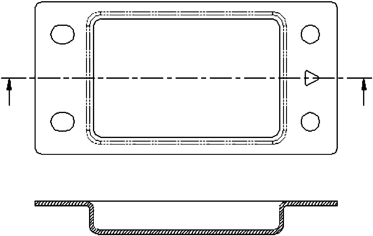 Connecting piece with local hardening technology and manufacturing technology thereof