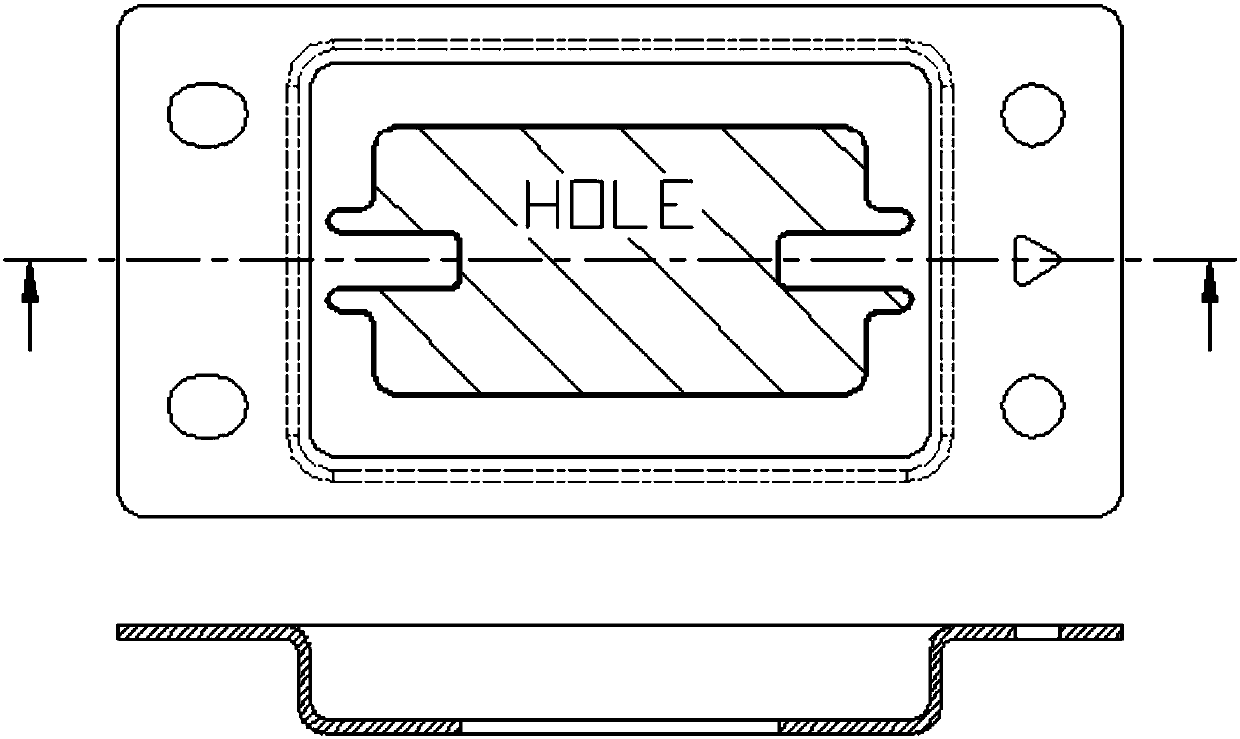 Connecting piece with local hardening technology and manufacturing technology thereof