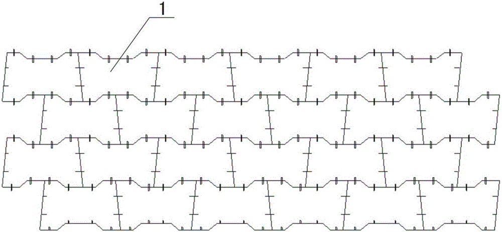 Dodecagonal segment for shield tunnel construction and segment lining structure