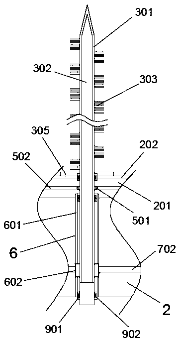 Alcohol cleaning instrument for arteriopuncture needle tube cleaning