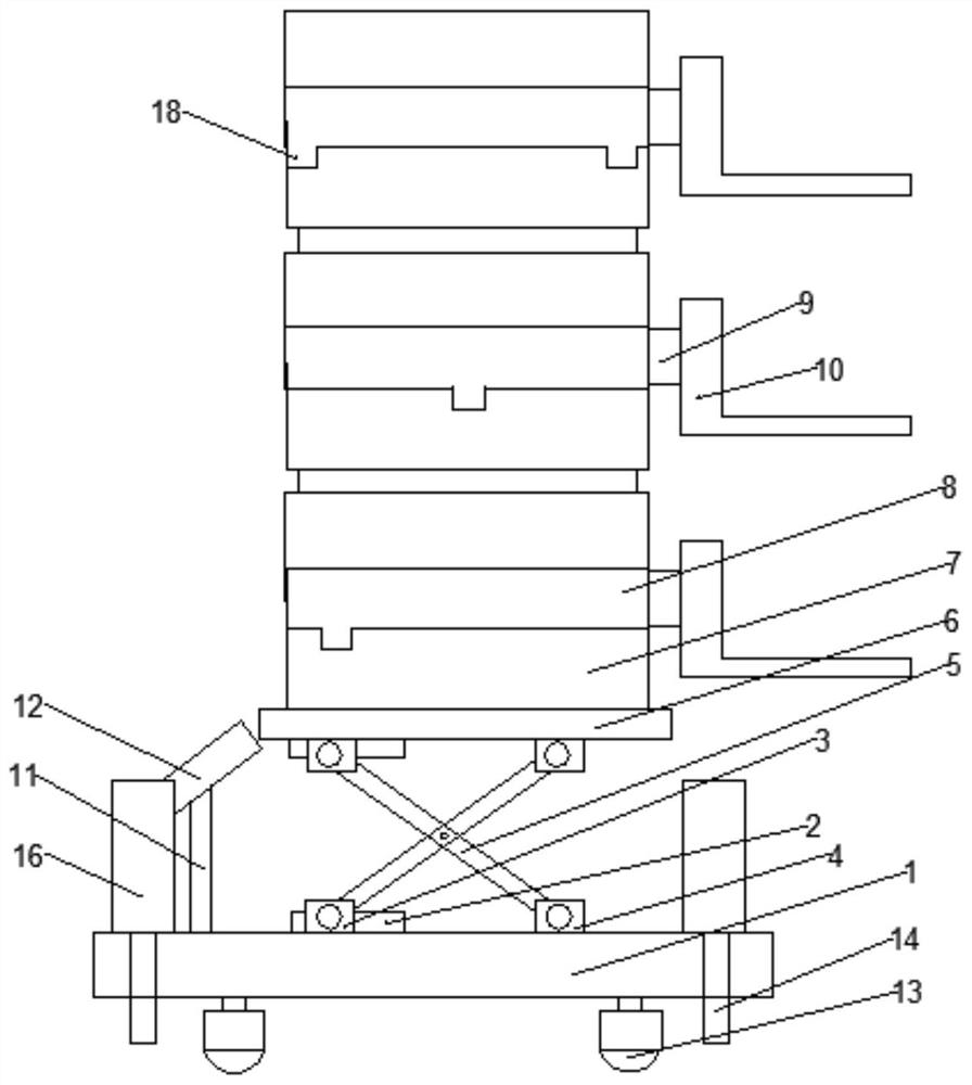 Building main body quality inspection device