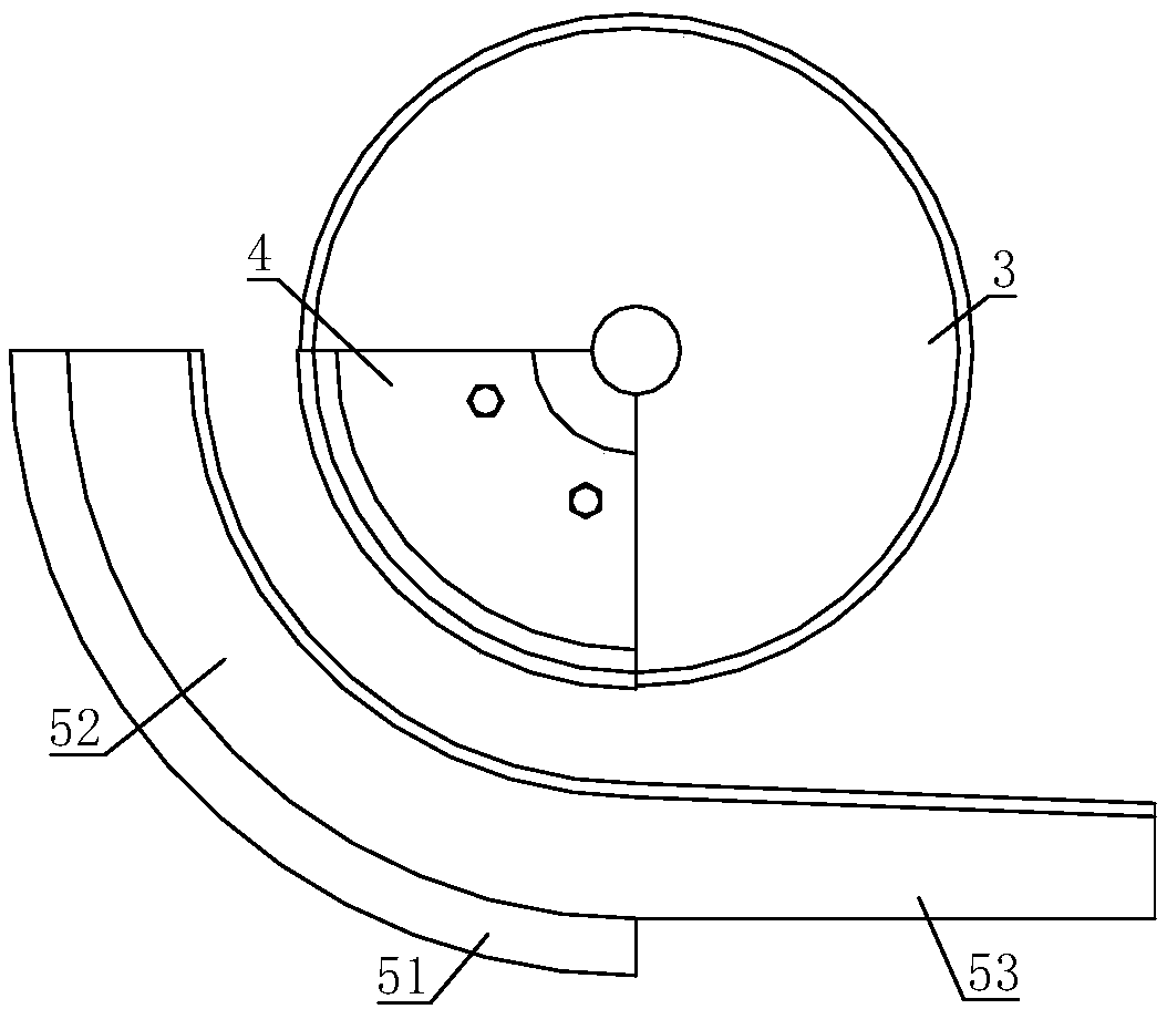 Automatic cutting device for plastic bottle opening residues