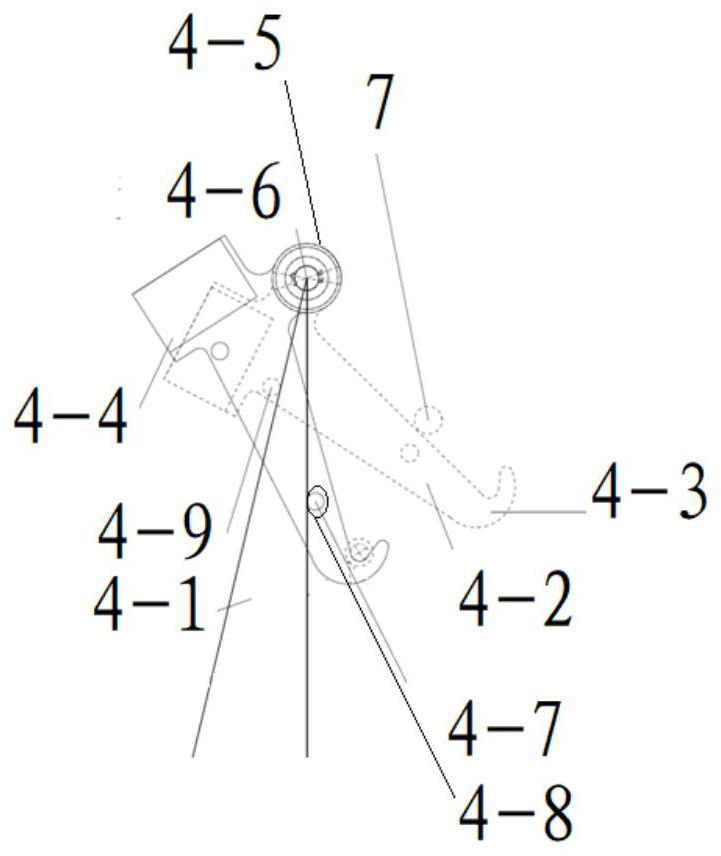 Sample slow descending device