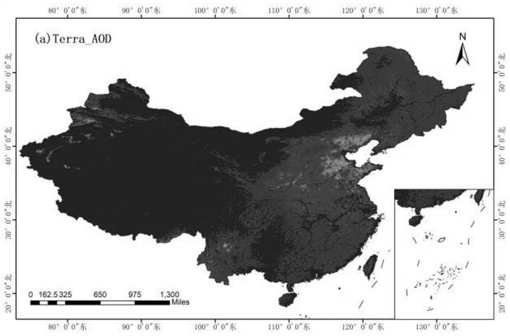 Surface PM2.5 concentration estimation method based on gradient boosting decision-making tree