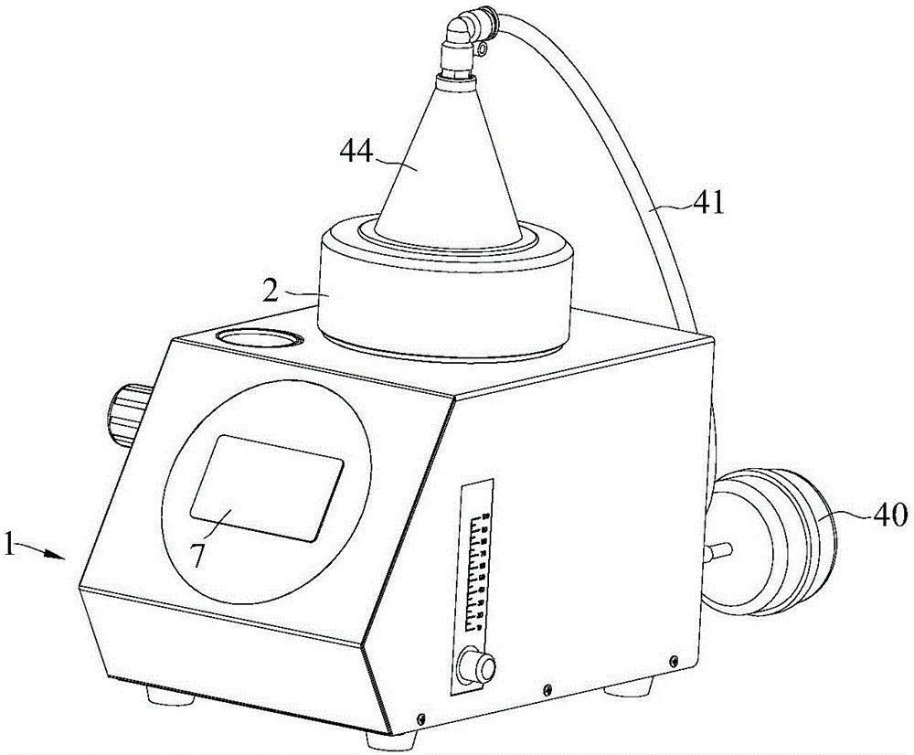 Flow-adjustable impact type compressed air microorganism sampler with sieve meshes