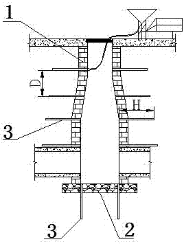 Non-excavation inspection wheel comprehensive repairing method