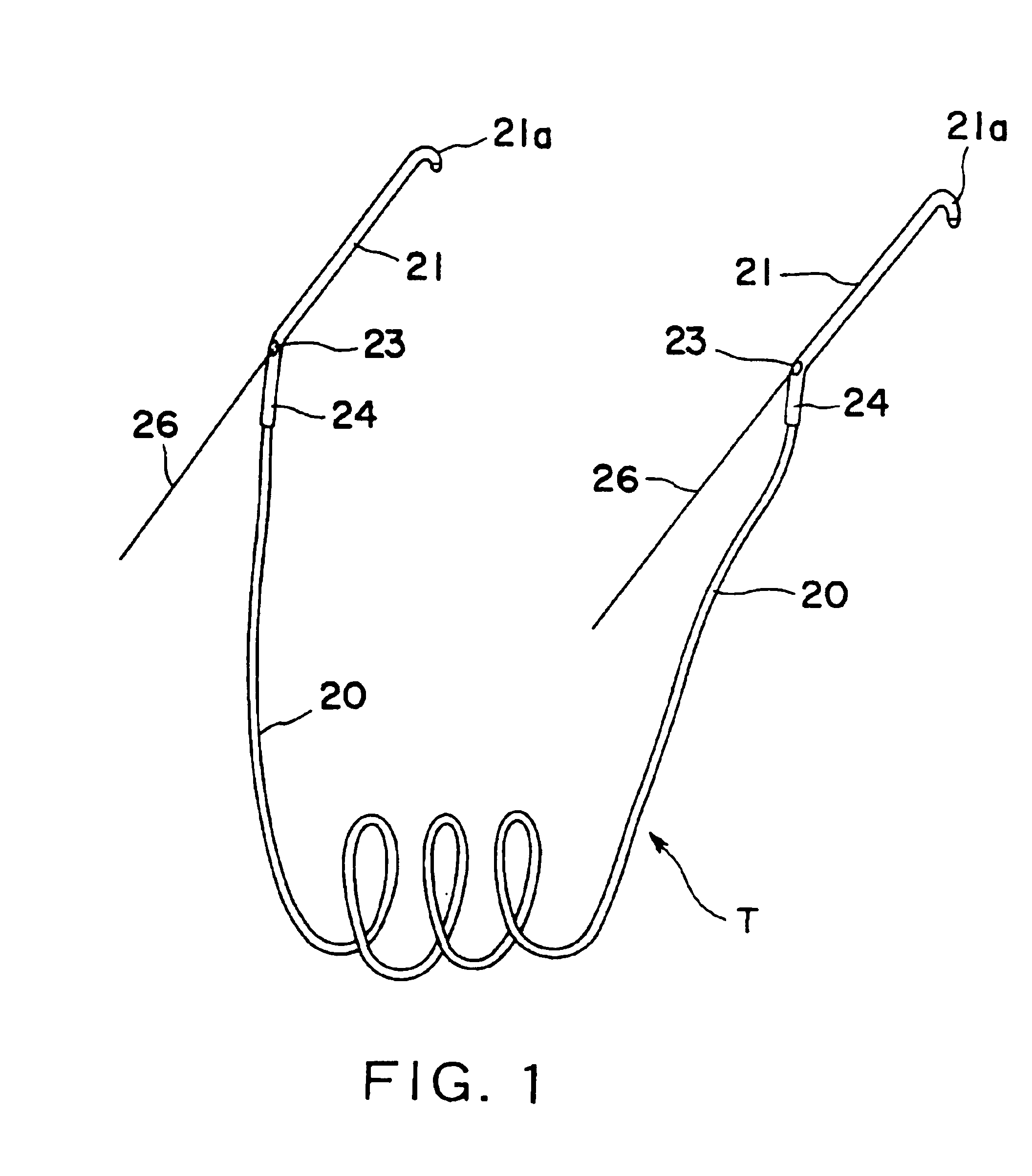 Nasolacrimal duct tube used for lacrimal duct reformation operation, and nasolacrimal duct tube instrument