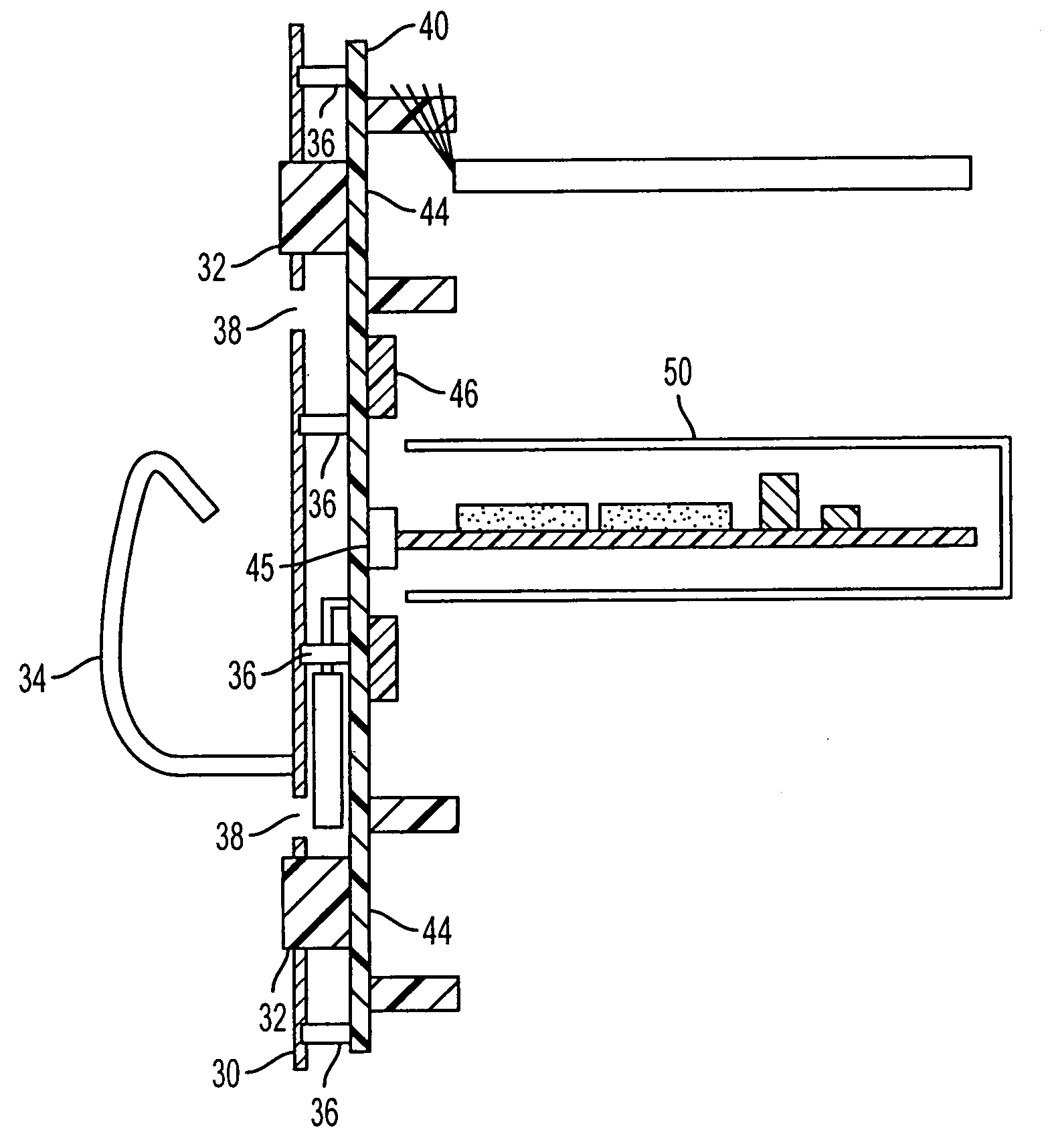 Midspan patch panel with circuit separation for data terminal equipment, power insertion and data collection