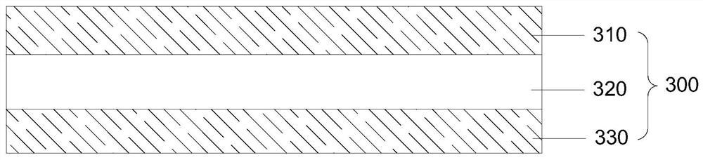 Support film for OLED module and preparation method thereof