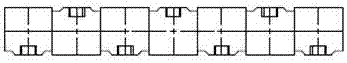 A method of using a manipulator to complete the ungrouping of cooked anode carbon blocks