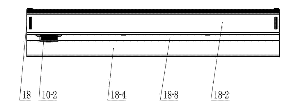 Multistage combination smart partition door transmission system