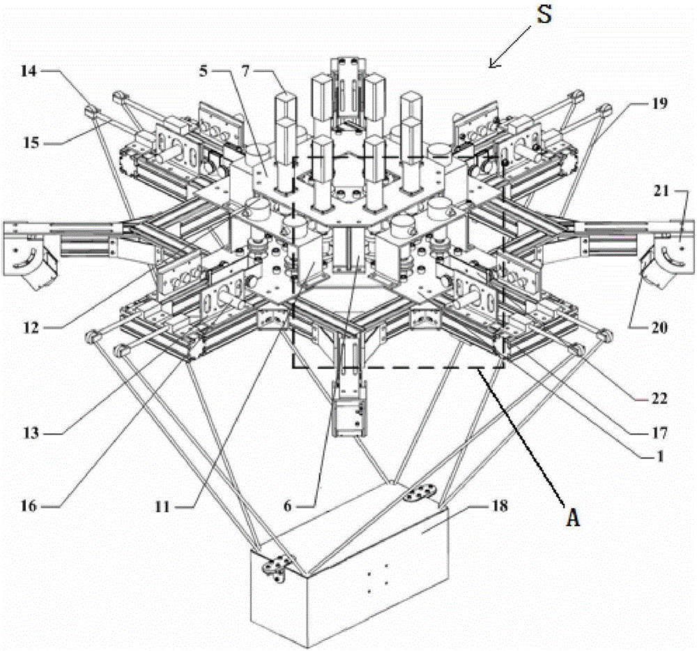 Lifting method and lifting system for six-degree-of-freedom active type wave compensation