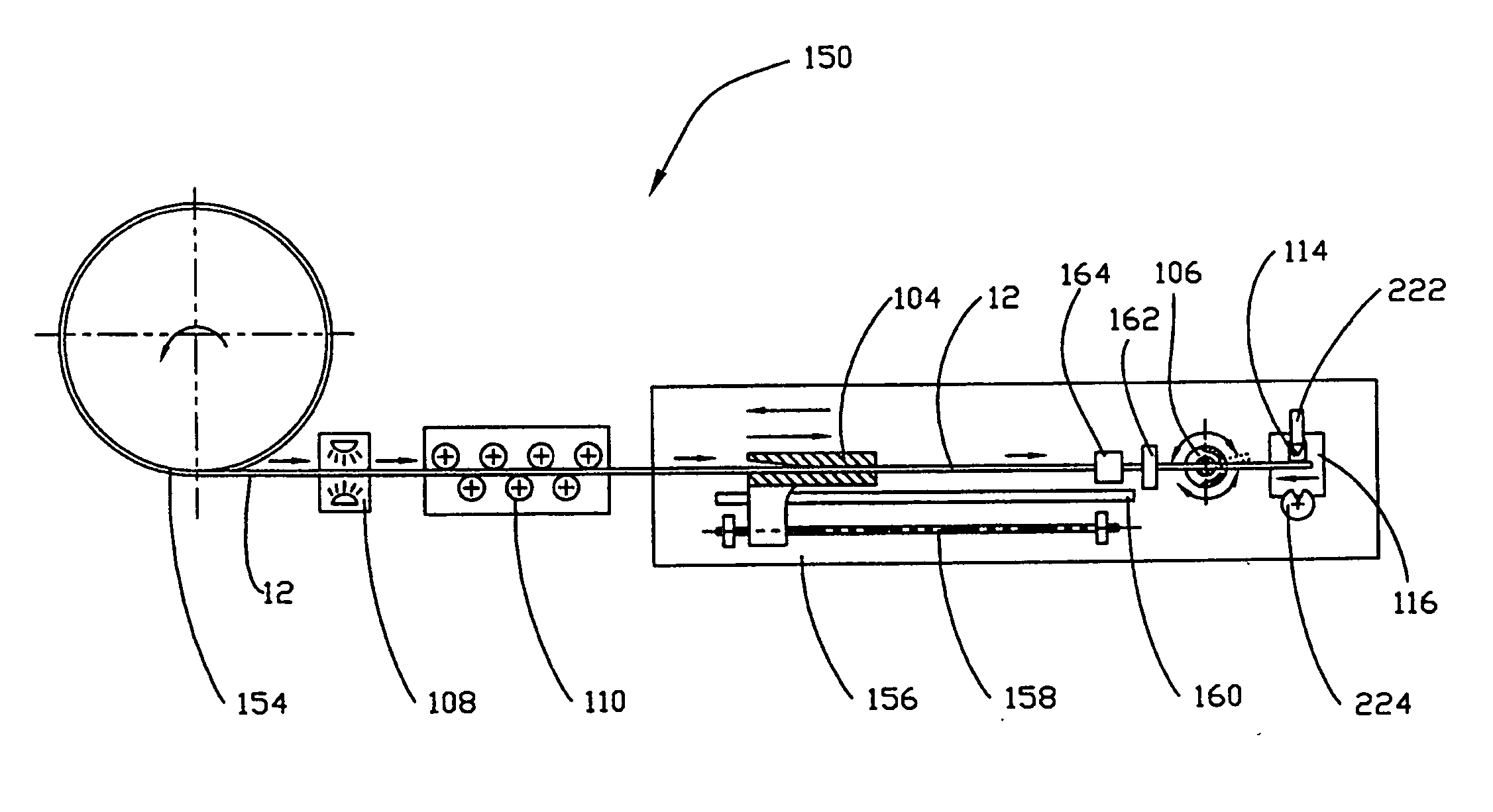 System and method for bending strip material to create cutting dies