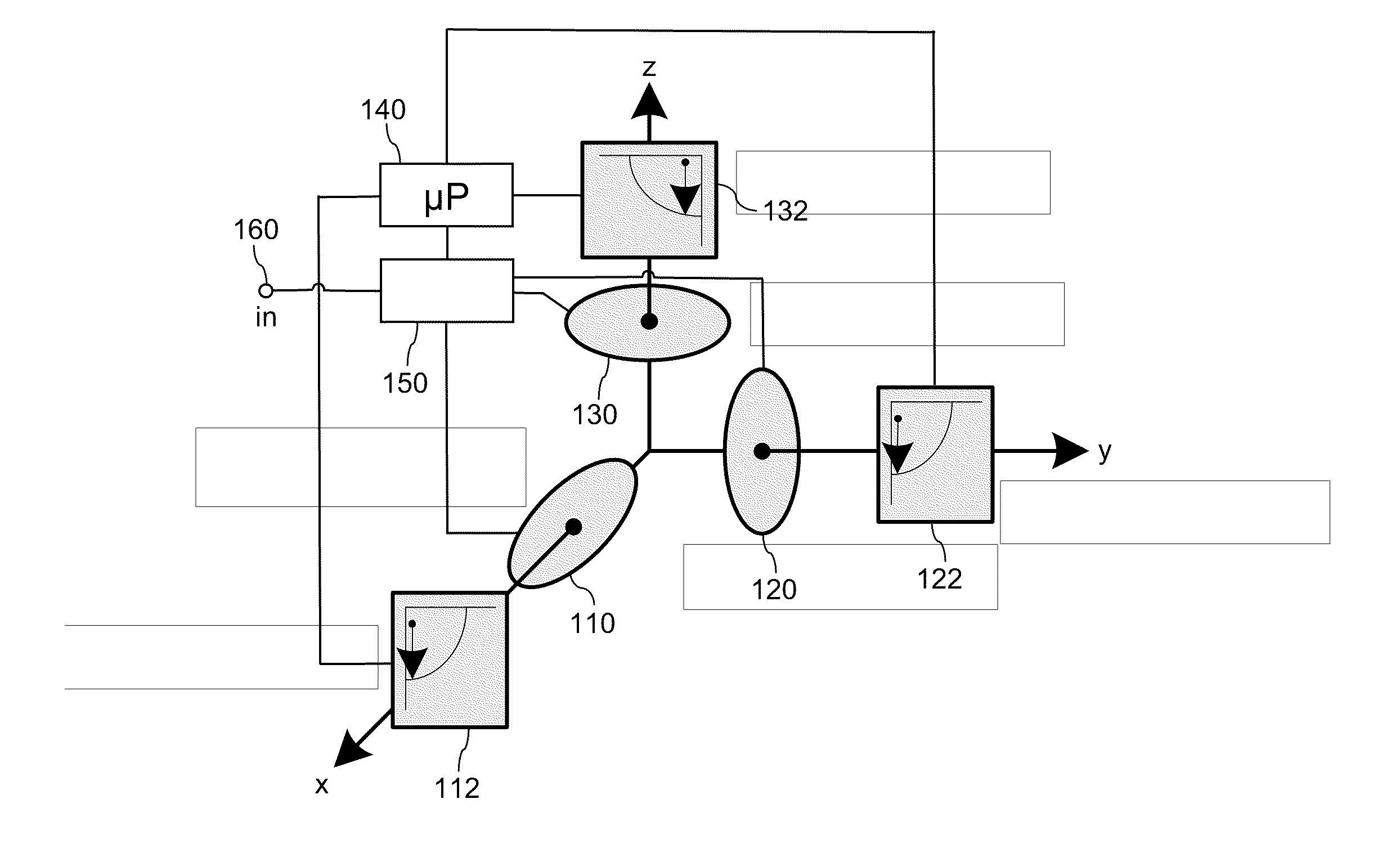 Adaptation of a directional characteristic of a radio signal based on the spatial orientation of a radio transmitter