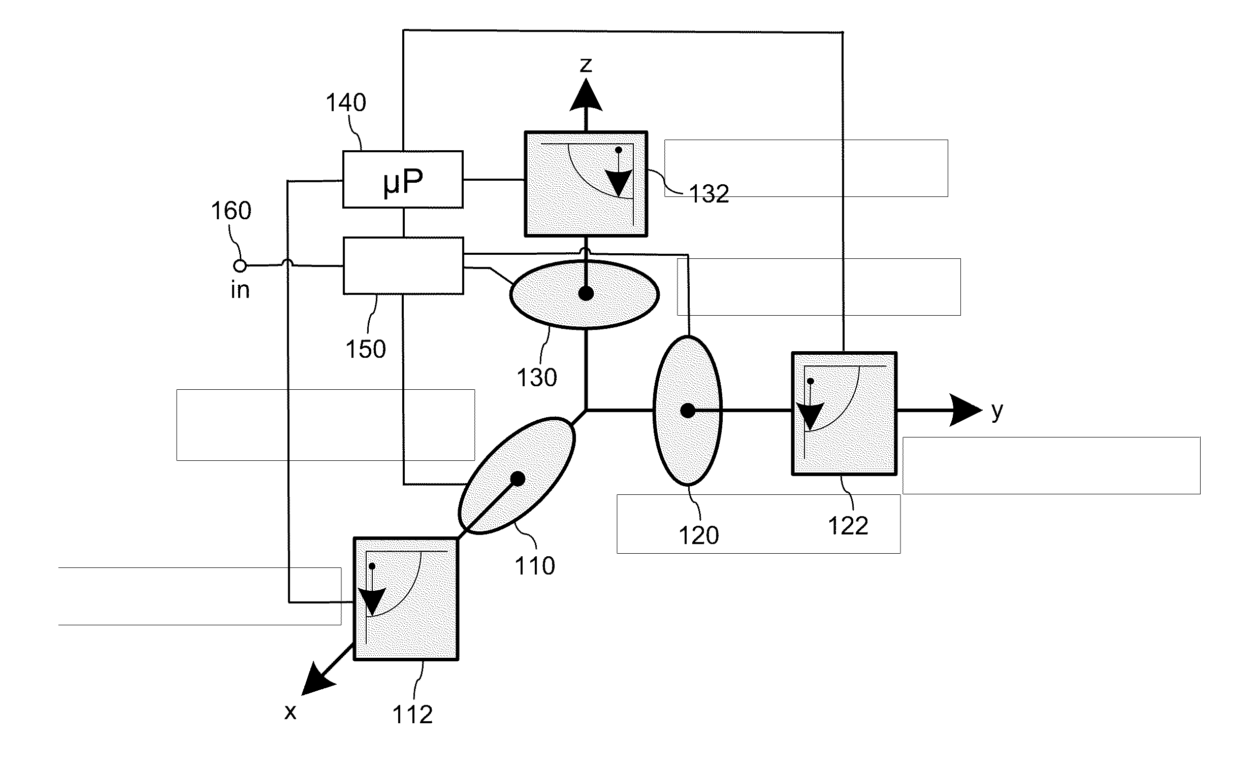 Adaptation of a directional characteristic of a radio signal based on the spatial orientation of a radio transmitter