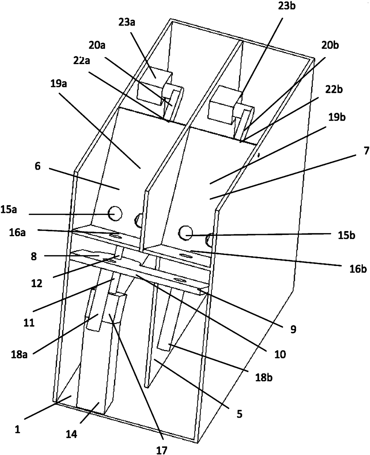 Intelligent garbage classification and recovery device