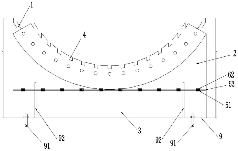 Reinforcement cage manufacturing jig frame