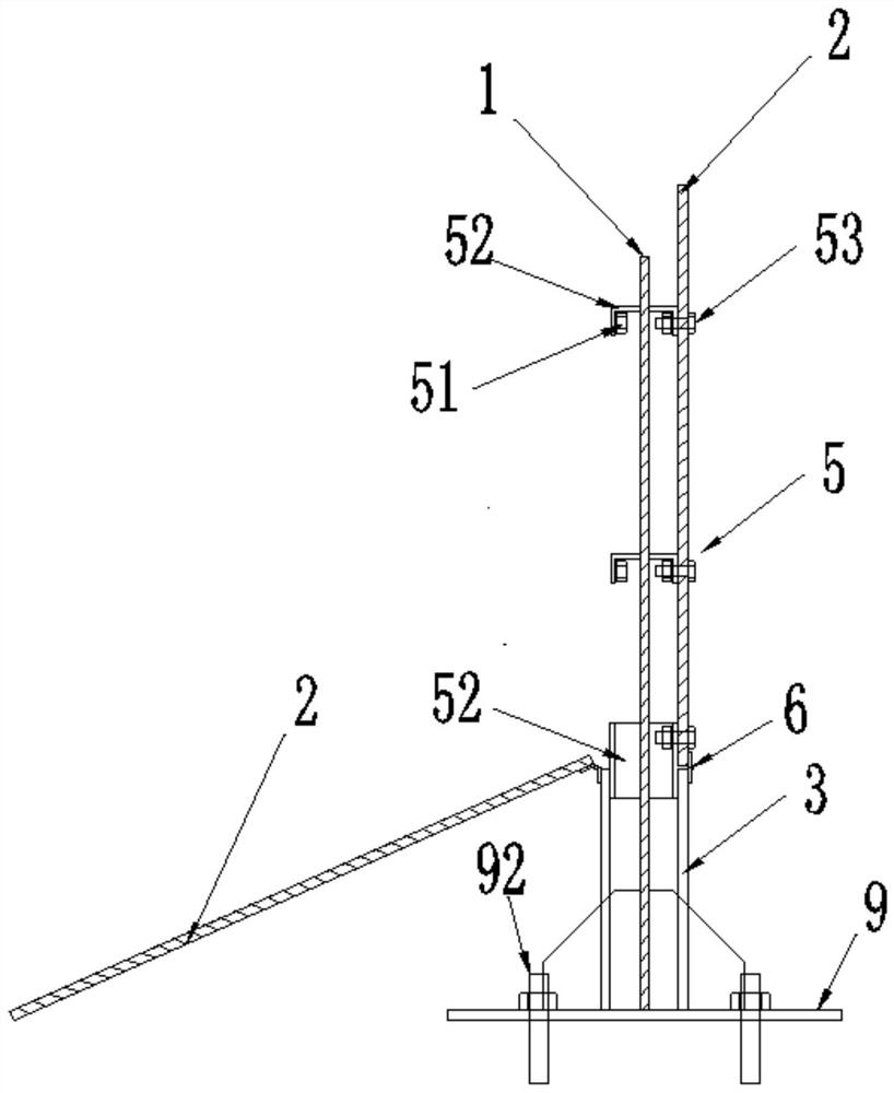 Reinforcement cage manufacturing jig frame