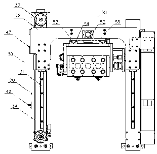 5G communication product turnover and floating clamping mechanism