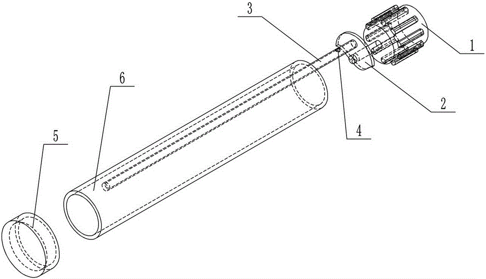 Polishing device for inner wall of stainless steel pipe fitting