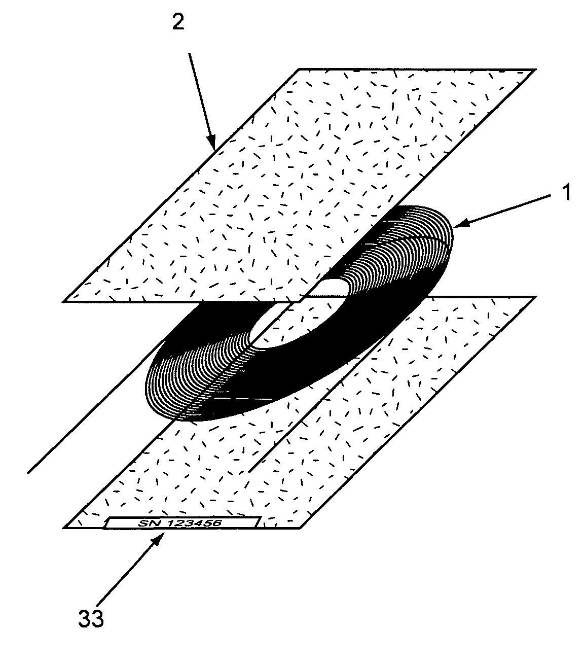 Flat spiral capillary column assembly with thermal modulator