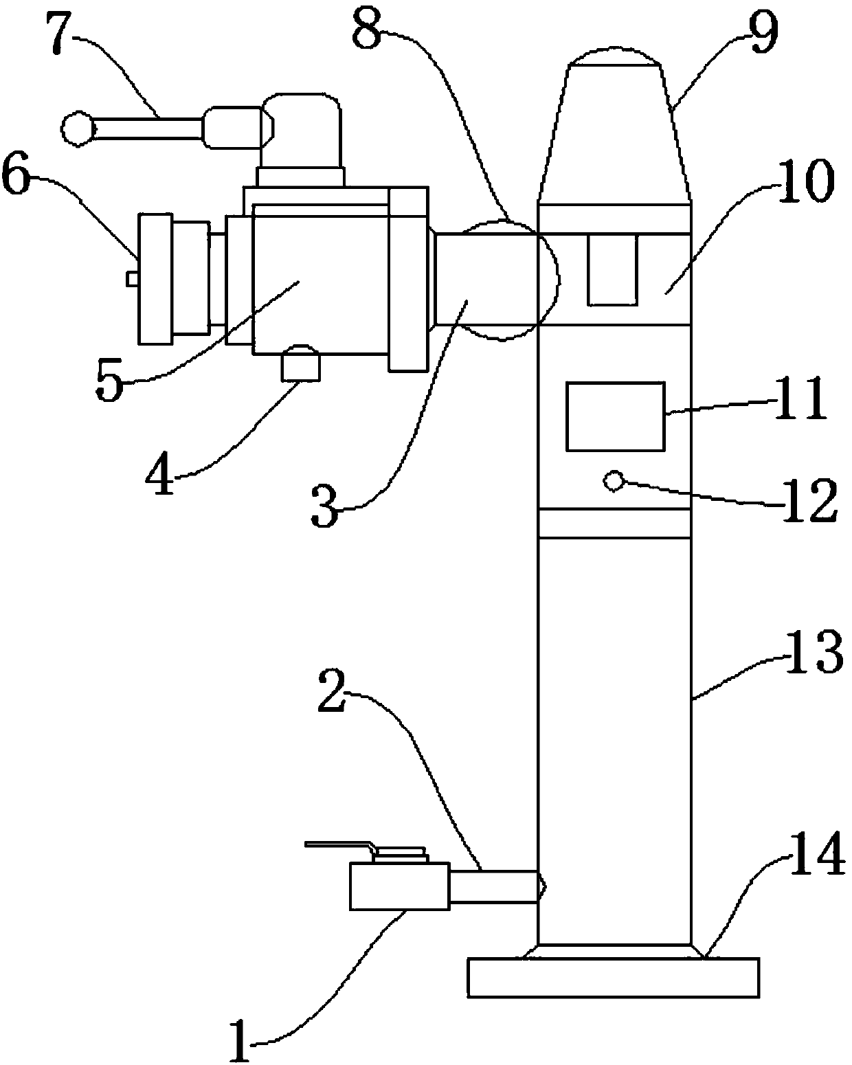 Novel automatic detection fire extinguishing fire hydrant