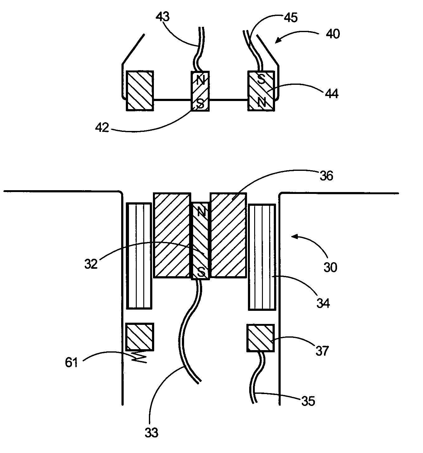 Magnetic connector for mobile electronic devices