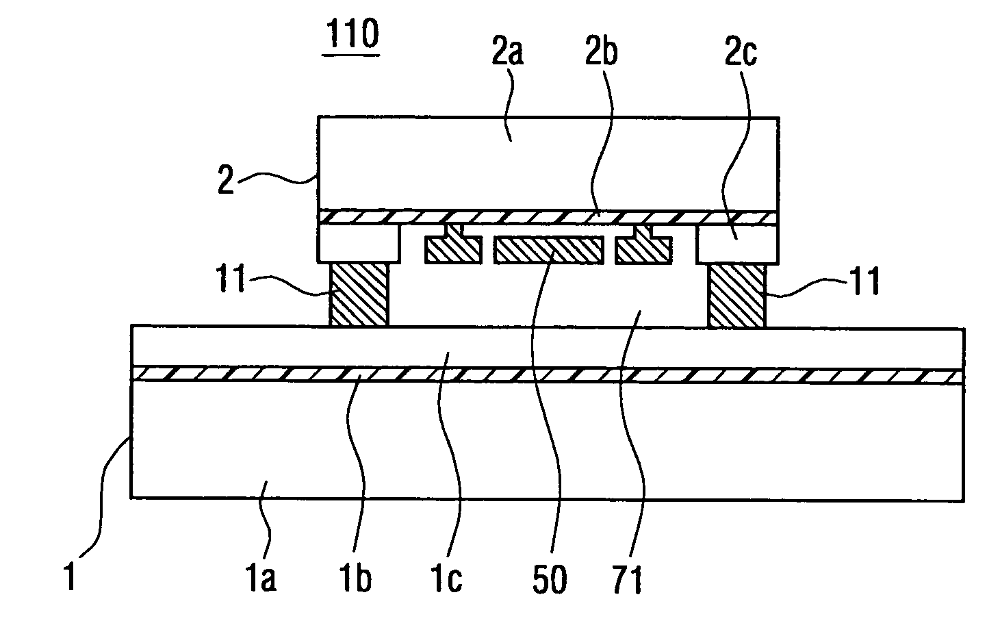 Semiconductor device having multiple substrates