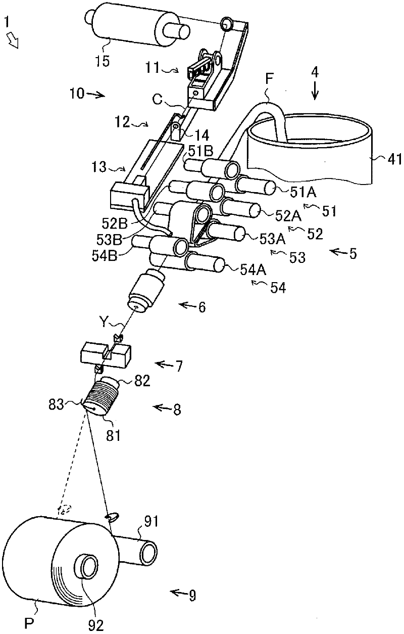 Core wire supply apparatus and spinning machine having the same