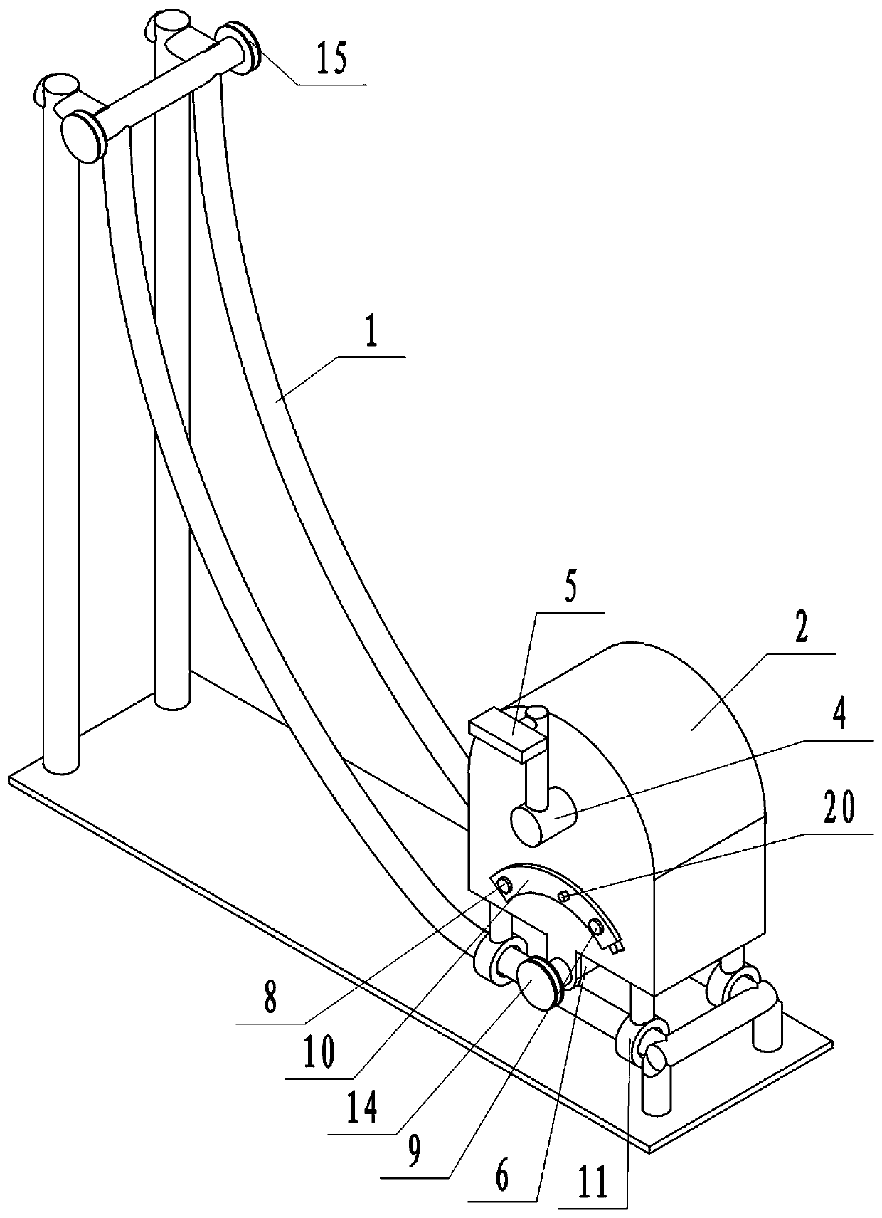 Critical patient rehabilitation device