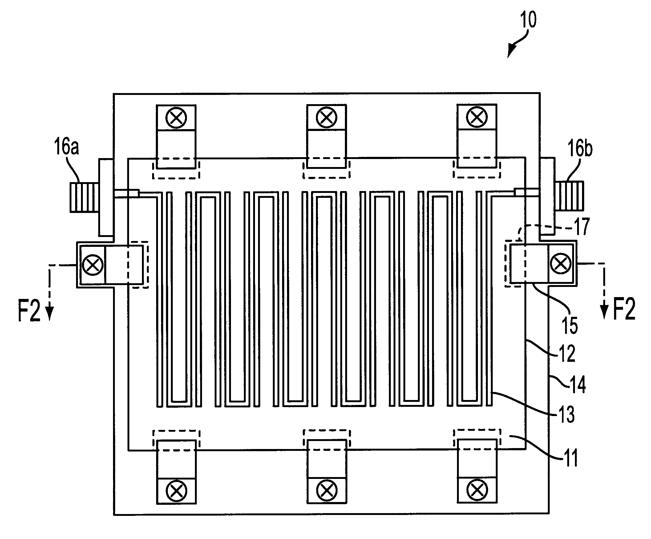 Mounting structure for semiconductor device