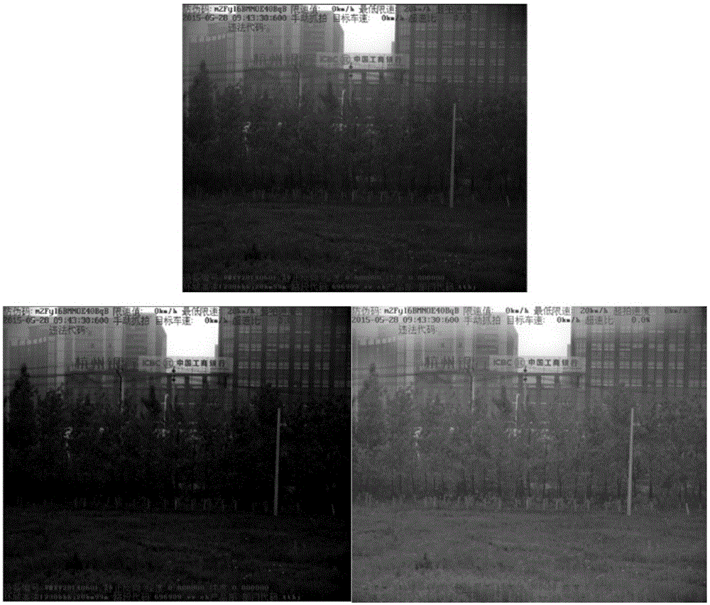 Dark channel prior based traffic video real-time defogging method