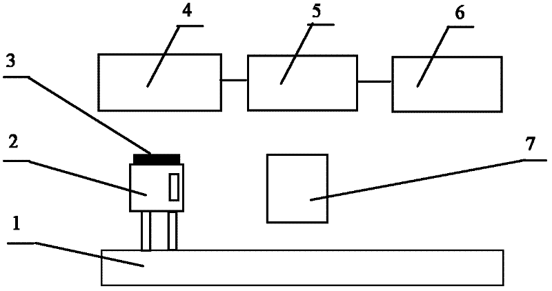 Device for simulating and measuring heat flux of continuous casting covering slag