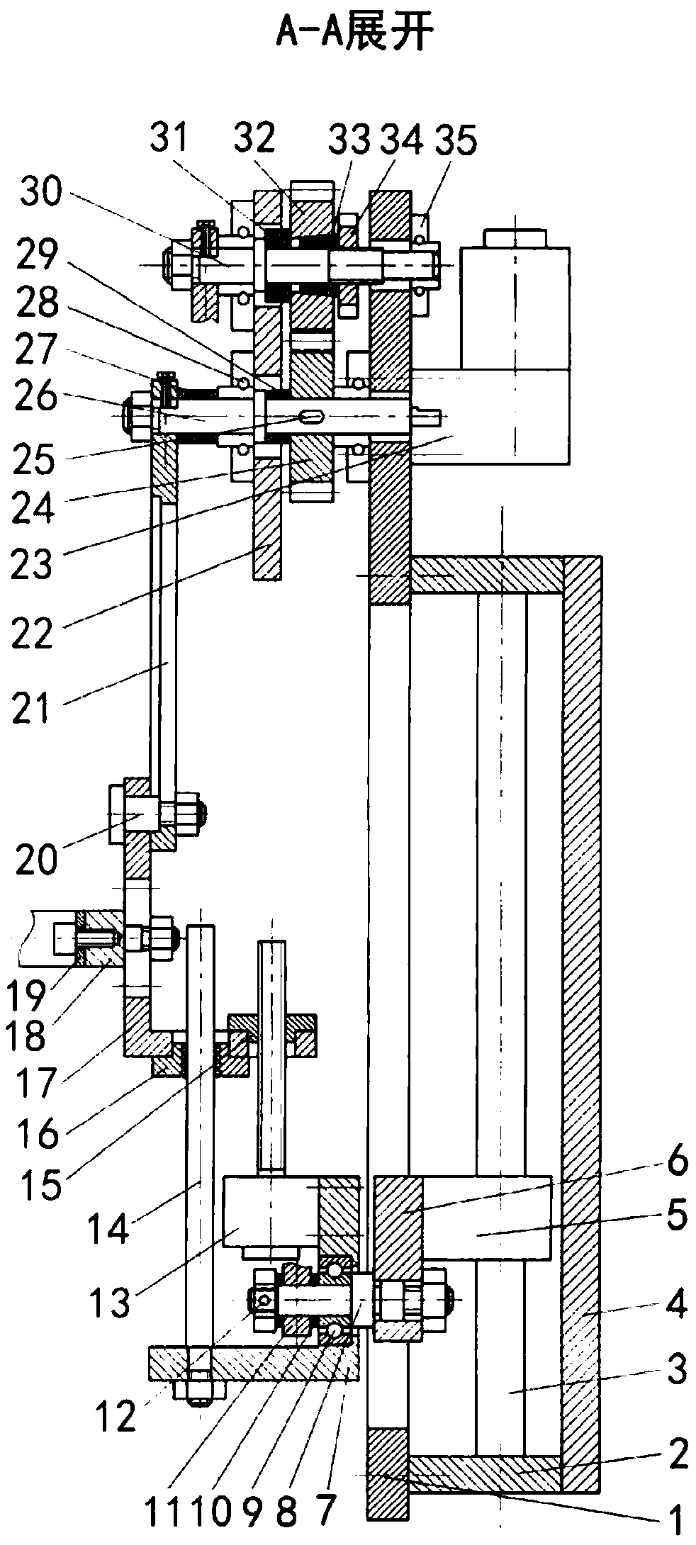 Palm-type manipulator with double-drive crank-slider parallel mechanism with finger displacement and indexing