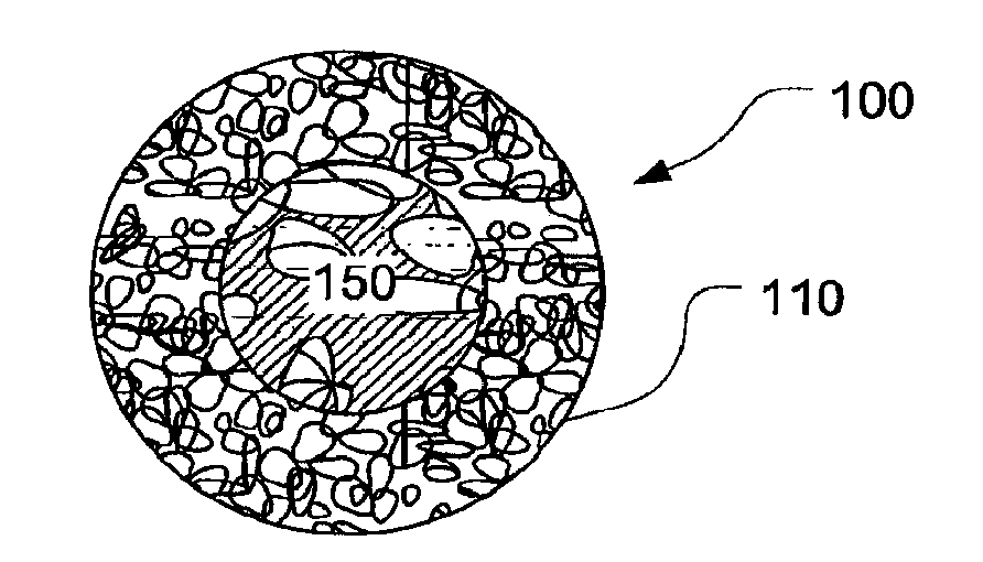 Biopsy Marker with In Situ-Generated Imaging Properties