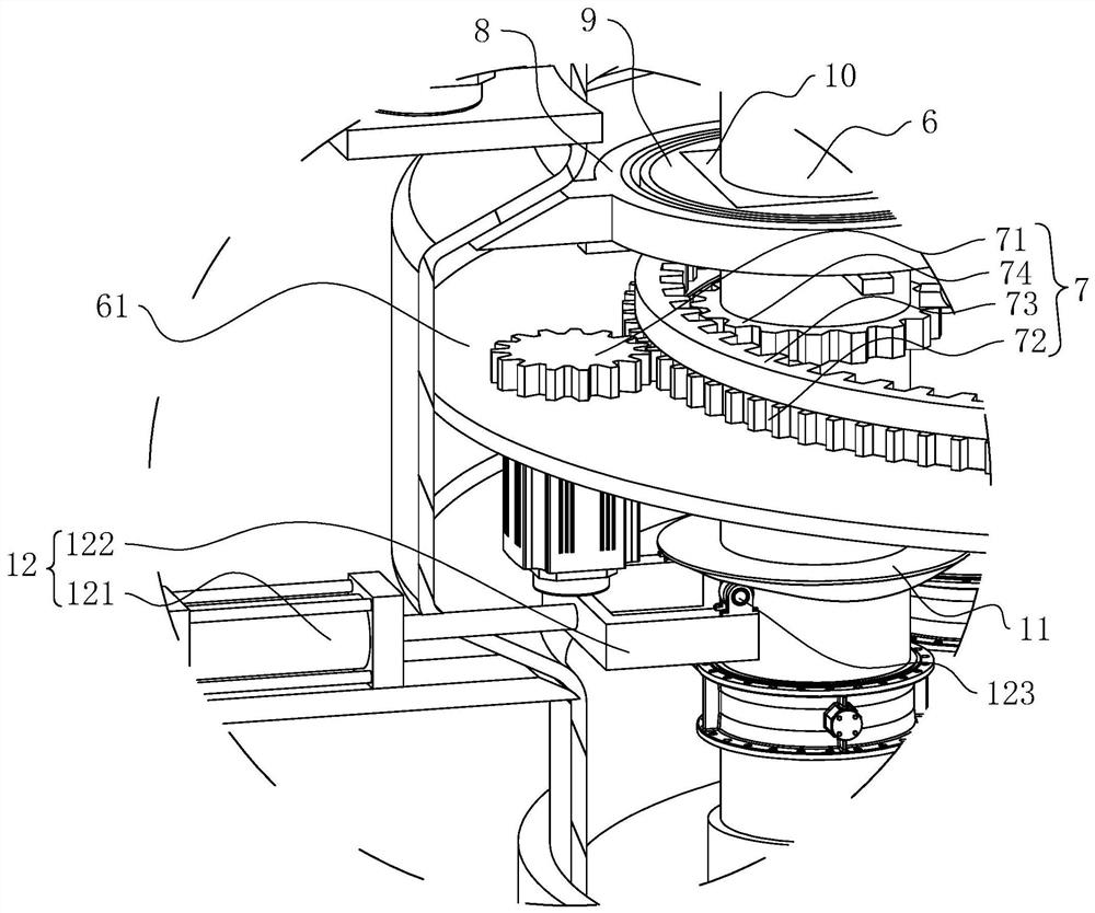 Sludge treatment device and method