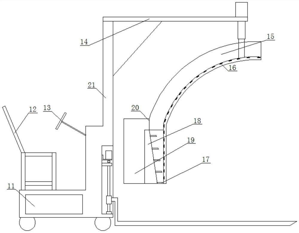 Honeysuckle trimming vehicle and trimming method thereof