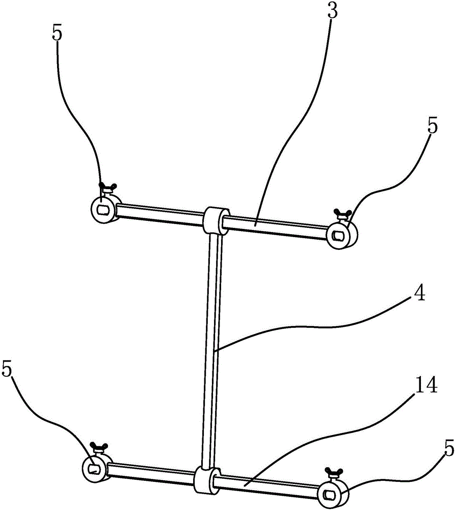 Test device for measuring and simulating brake hose