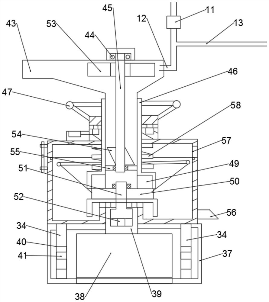 Numerical control intelligent pulping machine