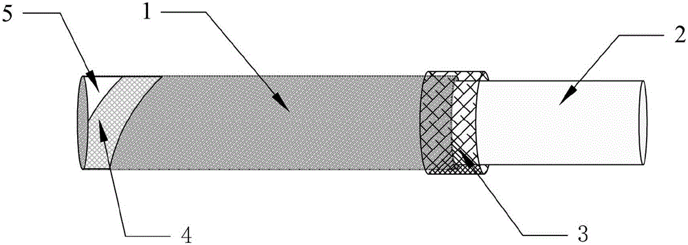 Go-Nafion composite film Ag/AgCl reference electrode for ocean exploration and preparation method thereof