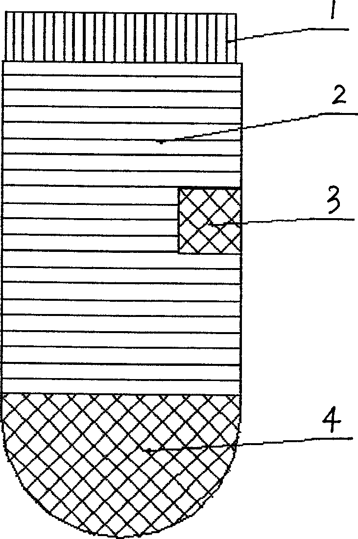 Super thin spring socks and producing method