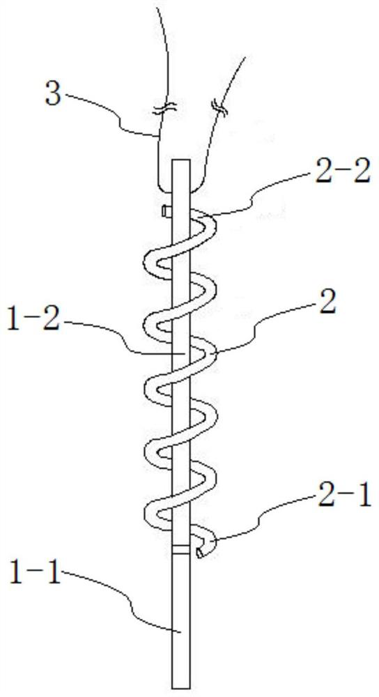 A Combined Spiral Reinforced Bone Anchor