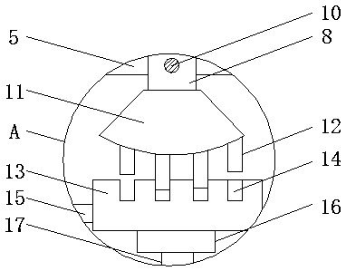 Cinnabar artware processing device and method with grinding wheel vertical row