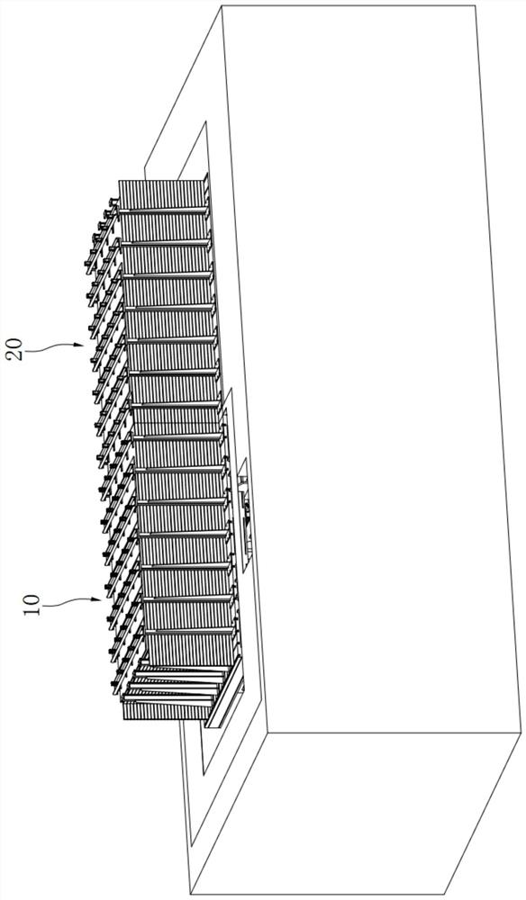 Simulation fault motion matching type box body structure and seismic fault simulation experiment platform