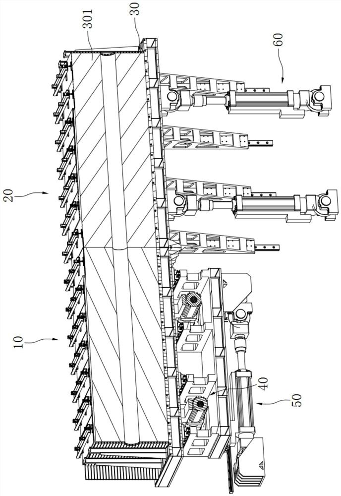 Simulation fault motion matching type box body structure and seismic fault simulation experiment platform