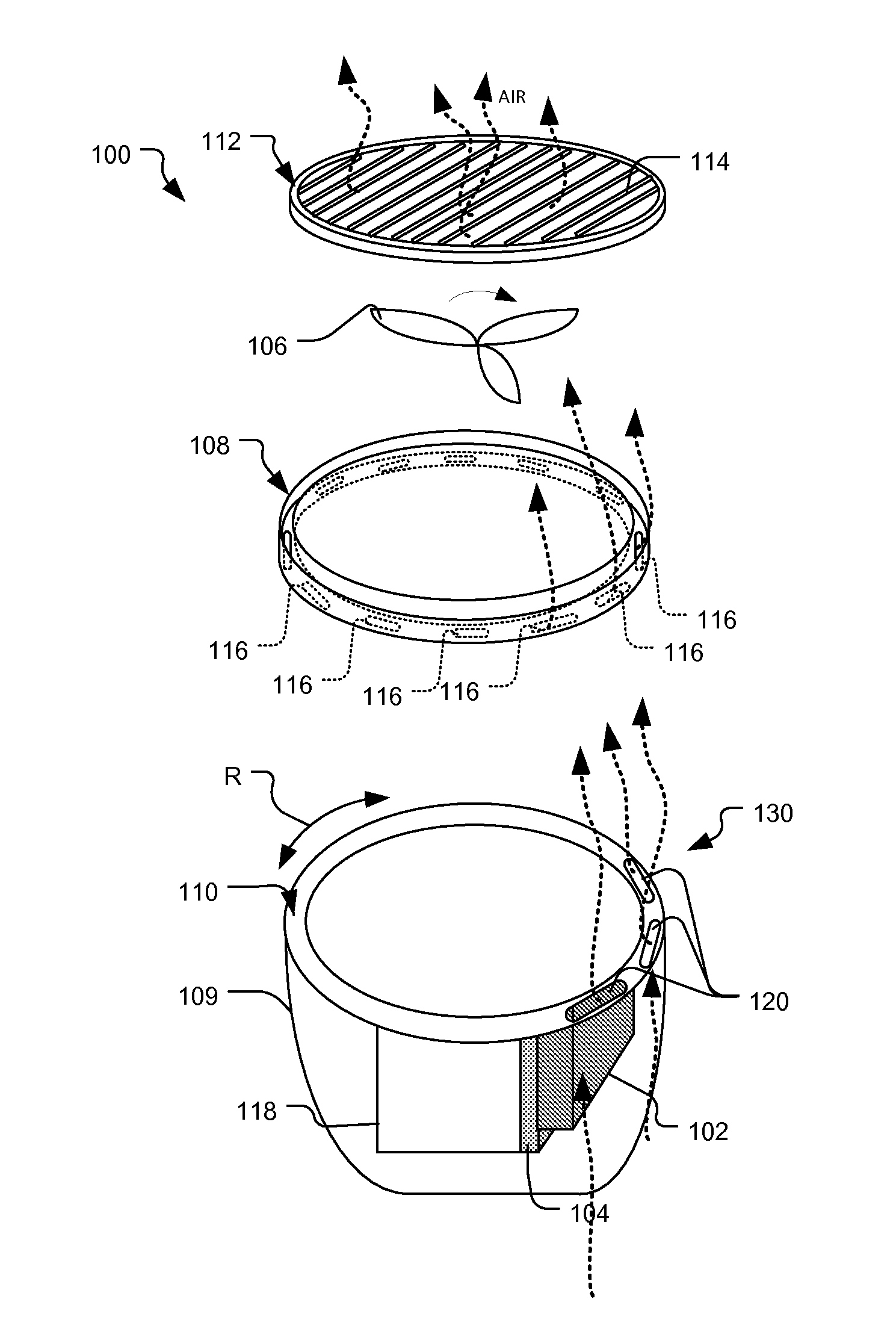 Pan, Tilt, Zoom Camera System for Cooling Electronics